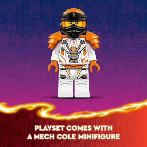 Lego Ninjago Coles Titan Dragon Mech 71821 Adventure Toy For Boys And Girls Ninja Playset With 1 Minifigure Birthday Toy For Kids Aged 12 And Over 4