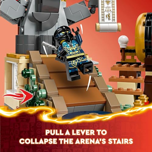 Lego Ninjago Tournament Battle Arena 71818 Playset With 6 Minifigures Adventure Toy For Kids Building Set Birthday Toy For Boys And Girls Aged 7 And Over 4