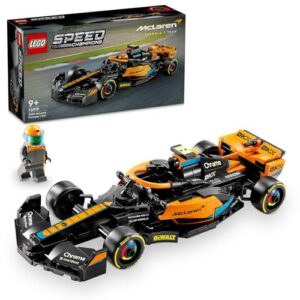 Lego Speed Champions 2023 Mclaren Formula 1 Race Car Toy For 9 Plus Year Old Boys Girls Kids Toy Vehicle Set Model Building Kit F1 Merchandise Desk Decor 76919