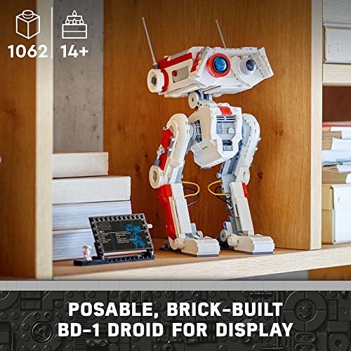 Lego Star Wars Bd 1 75335 Posable Droid Figure Model Building Kit Room Decoration Memorabilia Gift Idea For Teenagers From The Jedi Survivor Video Game 2