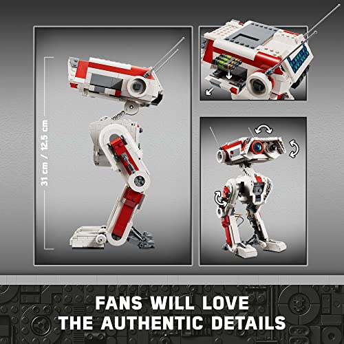 Lego Star Wars Bd 1 75335 Posable Droid Figure Model Building Kit Room Decoration Memorabilia Gift Idea For Teenagers From The Jedi Survivor Video Game 3
