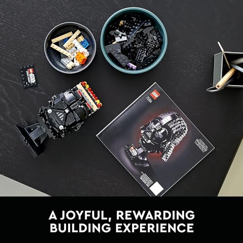 Lego Star Wars Darth Vader Helmet 75304 Fun Creative Building Kit Cool Star Wars Collectible For Display 4
