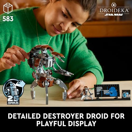 Lego Star Wars Droideka 75381 Collectible Brick Built Destroyer Droid Figure Building Set For Display And Creative Playtoy For Adults And Any Fan Or Collector 2