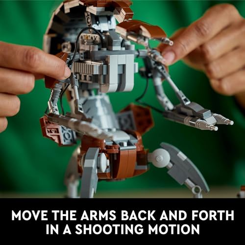 Lego Star Wars Droideka 75381 Collectible Brick Built Destroyer Droid Figure Building Set For Display And Creative Playtoy For Adults And Any Fan Or Collector 3