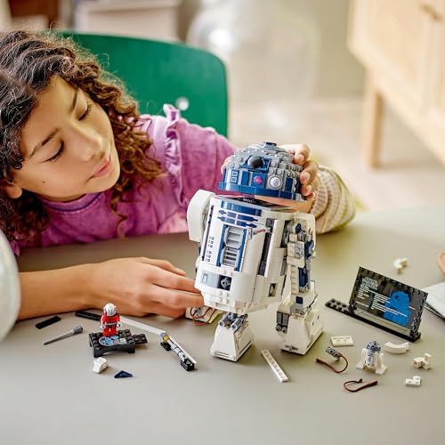 Lego Star Wars R2 D2 75379 Collectible Brick Built Toy Droid Figure For Display And Creative Play Toy Set For Boys And Girls Aged 10 Plus And Any Fan Or Memorabilia Collector 3