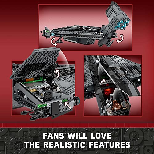 Lego Star Wars The Justifier 75323 Building Kit Buildable Starship Toy Playset For Kids Aged 9 And Over Featuring Cad Bane Omega Fennec Shand And Hunter Plus A Todo 360 Droid 4