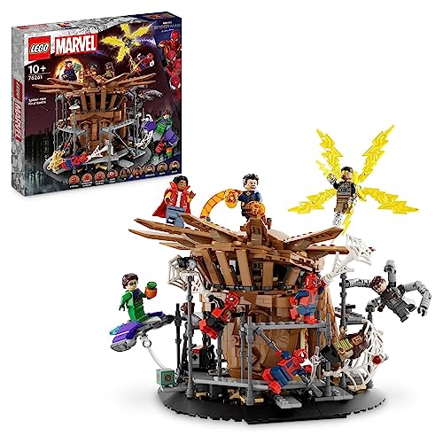 Lego Super Heroes Marvel Spider Man Final Battle 76261 Building Toy Set Recreate Action From The Film Finale Fun For Ages 10