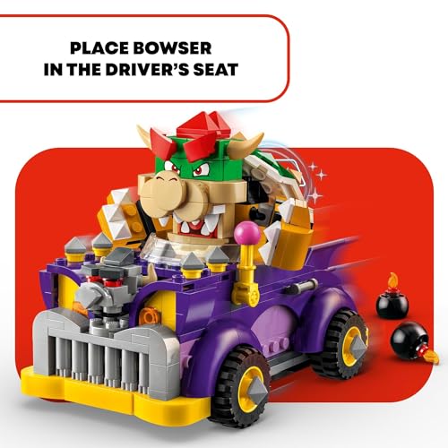 Lego Super Mario Bowser Muscle Car Expansion Set 71431 Collectible Toy For Kids With A Character Figuretoys For Boys Girls And Gamers Aged 8 And Over 3