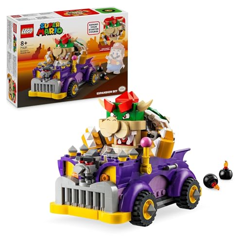 Lego Super Mario Bowser Muscle Car Expansion Set 71431 Collectible Toy For Kids With A Character Figuretoys For Boys Girls And Gamers Aged 8 And Over