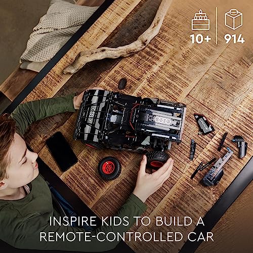 Lego Technic Audi Rs Q E Tron 42160 Building Toy Set For Kids Aged 10 Who Love Remote Controlled Rally Cars 3
