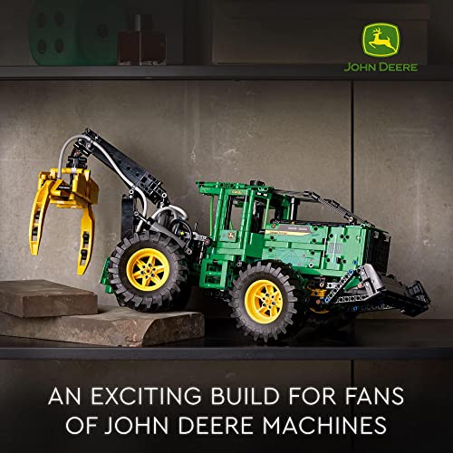 Lego Technic John Deere 948l Ii Skidder 42157 Building Toy Setconstruction Vehicle Toy With Pneumatic Functions And 4 Wheel Drive Model Building Kit For Engineering Enthusiasts 2
