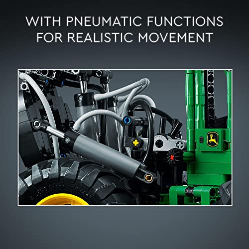 Lego Technic John Deere 948l Ii Skidder 42157 Building Toy Setconstruction Vehicle Toy With Pneumatic Functions And 4 Wheel Drive Model Building Kit For Engineering Enthusiasts 3