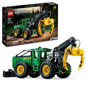 Lego Technic John Deere 948l Ii Skidder 42157 Building Toy Setconstruction Vehicle Toy With Pneumatic Functions And 4 Wheel Drive Model Building Kit For Engineering Enthusiasts