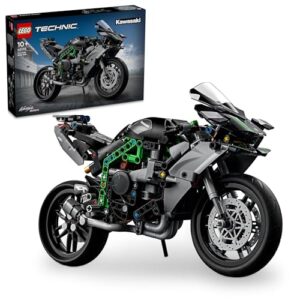 Lego Technic Kawasaki Ninja H2r Motorcycle Set Vehicle Building Toy For 10 Plus Year Old Boys Girls Collectible Motorbike Model Kit Stem Kids Toy 42170