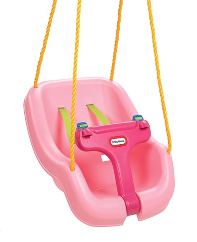 Little Tikes 2 In 1 Snug N Secure Swing Pink 2
