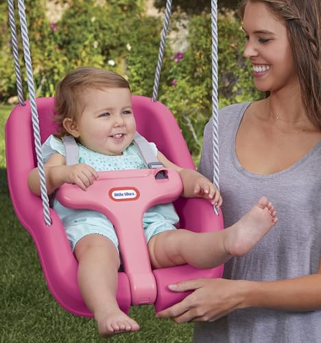 Little Tikes 2 In 1 Snug N Secure Swing Pink 3