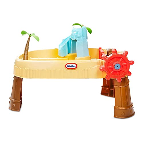 Little Tikes Island Wavemaker Water Table Playset Outdoor Garden Toy Safe Durable And Portable Toddlers Table Sensory Toy For Garden Activity Encourages Creative Play For Ages 24 Months 2