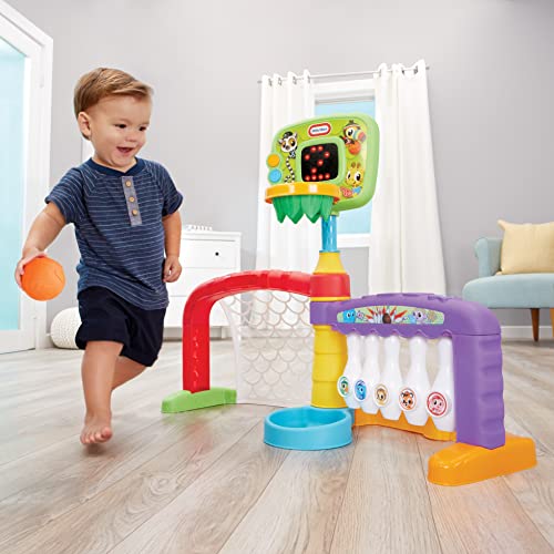 Little Tikes Little Tikes 3 In 1 Sports Zone For Children Basketball Soccer Bowling Hours Of Active Play Promotes Balance Coordination For 9 Months To 3 Years 4