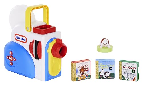 Little Tikes Story Dream Machine With 3 Little Golden Book Stories Light Sound And Audio Projector For Kids Includes 3 Stories And 1 Character For Girls And Boys Ages 3 Years