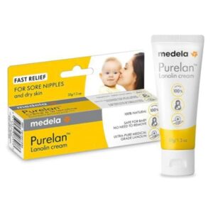 Medela Purelan Lanolin Cream Nipple Cream To Relieve Sore And Cracked Nipples 100 Natural 37g