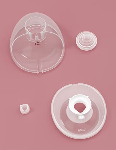 Momcozy Full Set Collector Cup Only Compatible With Momcozy M5 Not For Others Original M5 Breast Pump Replacement Accessories 160ml With Double Sealed Flange 24mm Visit The Mom 2