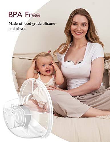 Momcozy Full Set Collector Cup Only Compatible With Momcozy M5 Not For Others Original M5 Breast Pump Replacement Accessories 160ml With Double Sealed Flange 24mm Visit The Mom 4