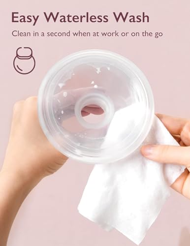 Momcozy Natural Breast Pump Wipes For Pump Parts Cleaning On The Go 30 Count Flash Clean Resealable Pump Wipes 4