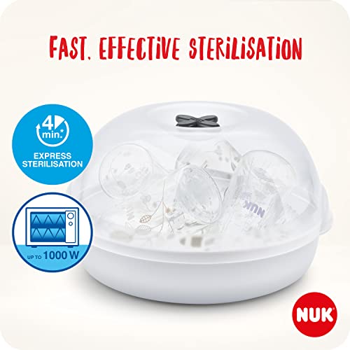 Nuk Microwave Steam Steriliser White 0 Months And Above 2