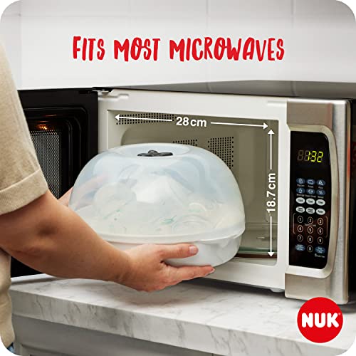 Nuk Microwave Steam Steriliser White 0 Months And Above 4