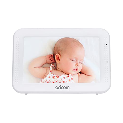 Oricom Secure 875 Touchscreen 5 Premium Video Baby Monitor Motorised Pan Tilt Zoom Temperature Lullabies White Noise Feed Timer Parent Two Way Talk Back Hd Audio Night Vision Sc875 2