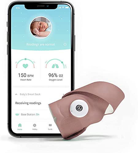 Owlet Smart Sock 3 Baby Safety Monitor Monitors Heart Rate And Oxygen For Baby And Child Safety Ios And Android Compatible