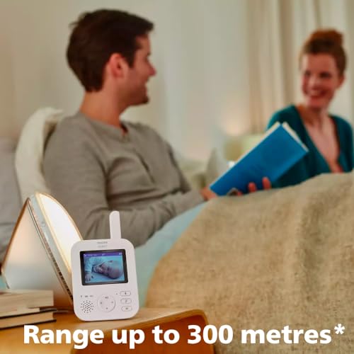 Philips Avent Advanced Video Baby Monitor With Camera 2 Way Audio Digital 1080p Hd Video X2 Zoom Night Vision In Built Lullabies Scd881 20 3