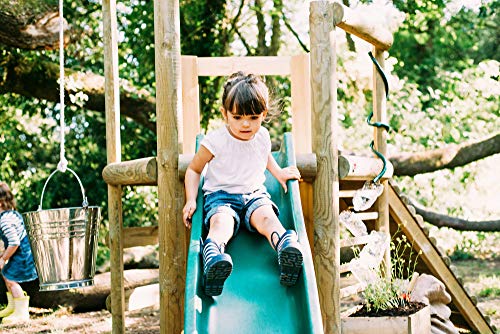 Plum Play Discovery Woodland Treehouse Jungle Gym For Kids With Slidepainting Screen Planting Box 2