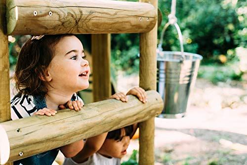 Plum Play Discovery Woodland Treehouse Jungle Gym For Kids With Slidepainting Screen Planting Box 3