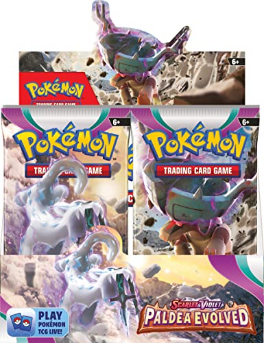Pokemon Tcg Scarlet Violet Paldea Evolved Set Booster Pack Box Asst 36 X 10pk 2