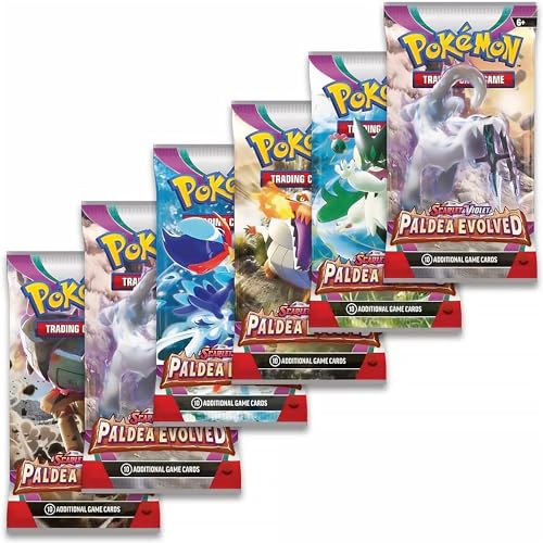 Pokemon Tcg Scarlet Violet Paldea Evolved Set Booster Pack Box Asst 36 X 10pk 4