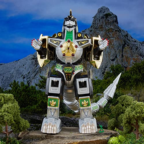 Power Rangers Hasbro Power Rangers Lightning Collection Zord Ascension Project Mighty Morphin Dragonzord 1144 Scale Collectible Premium Figure F5179 4