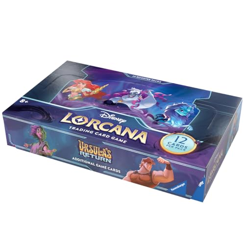 Ravensburger Disney Lorcana Tcg Ursula Return Booster Pack Display For Ages 8 And Up 2