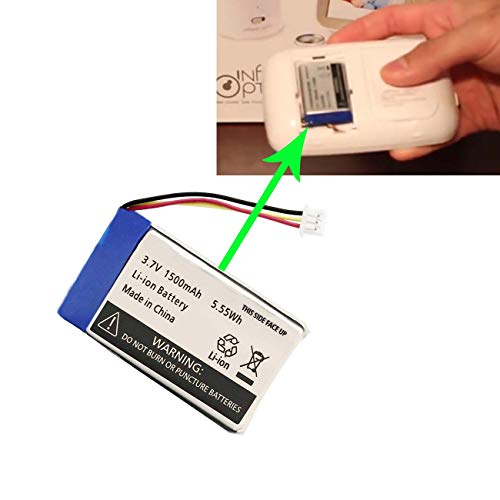 Sp803048 Battery 37v 1500mah Replacement Battery For Infant Optics Dxr 8 Video Baby Monitor Unit 1 Pack 4