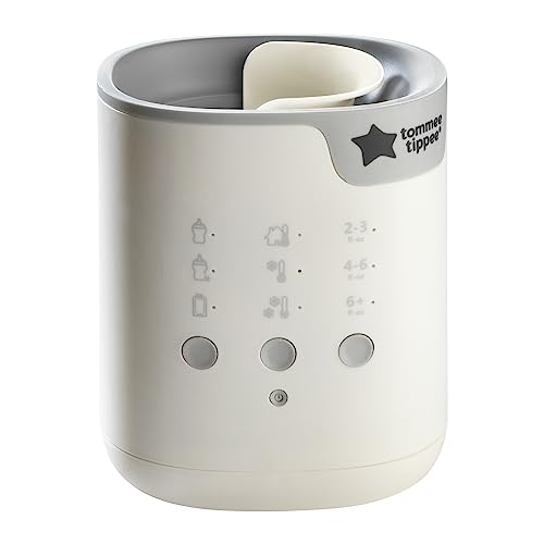 Tommee Tippee All In One Advanced Electric Bottle And Food Pouch Warmer Warms Baby Feeds To Body Temperature In Minutes Automatic Timer White