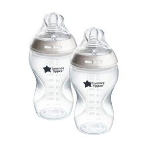 Tommee Tippee Baby Bottles Natural Start Anti Colic Baby Bottle With Medium Flow Breast Like Teat 340ml 3m Self Sterilising Baby Feeding Essentials Pack Of 2