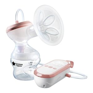Tommee Tippee Made For Me Single Electric Breast Pump Strong Suction Soft Feel Usb Rechargeable Quiet Portable Express Modes Baby Bottle Included