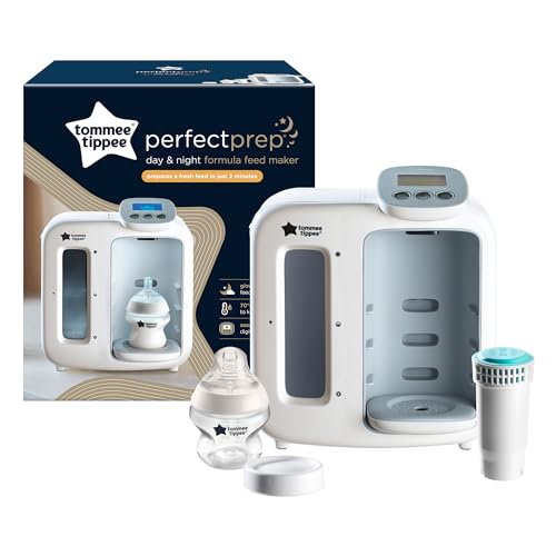 Tommee Tippee Perfect Prep Day Night The Baby Bottle Maker Machine With Digital Display And Adjustable Volume White 2