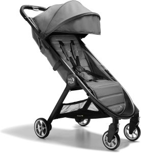 Baby Jogger City Tour 2 Jet best Lightweight Compact baby travel system stroller - Pram for travel - Shadow Grey